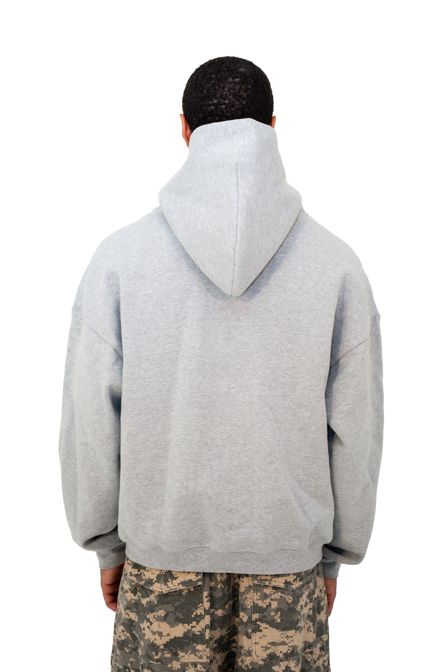 BASIC ZIP-UP - ASH GREY