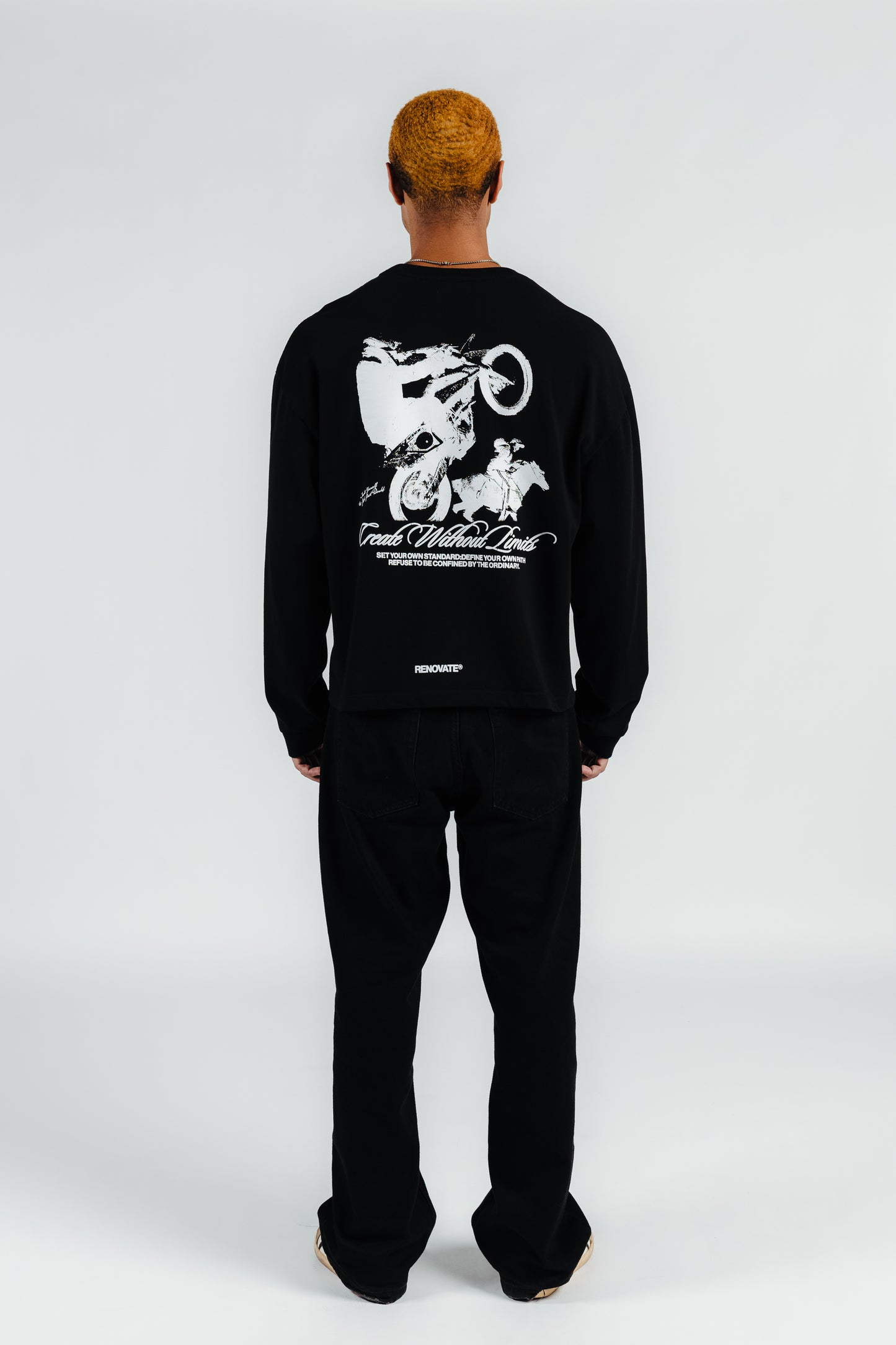 UNBOUNDED LONG SLEEVE - BLACK