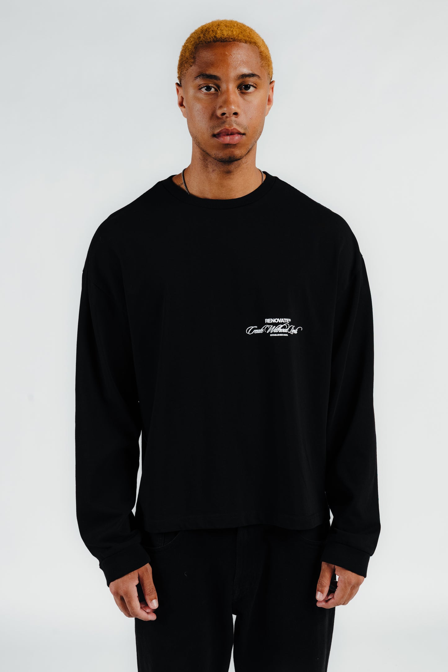 UNBOUNDED LONG SLEEVE - BLACK