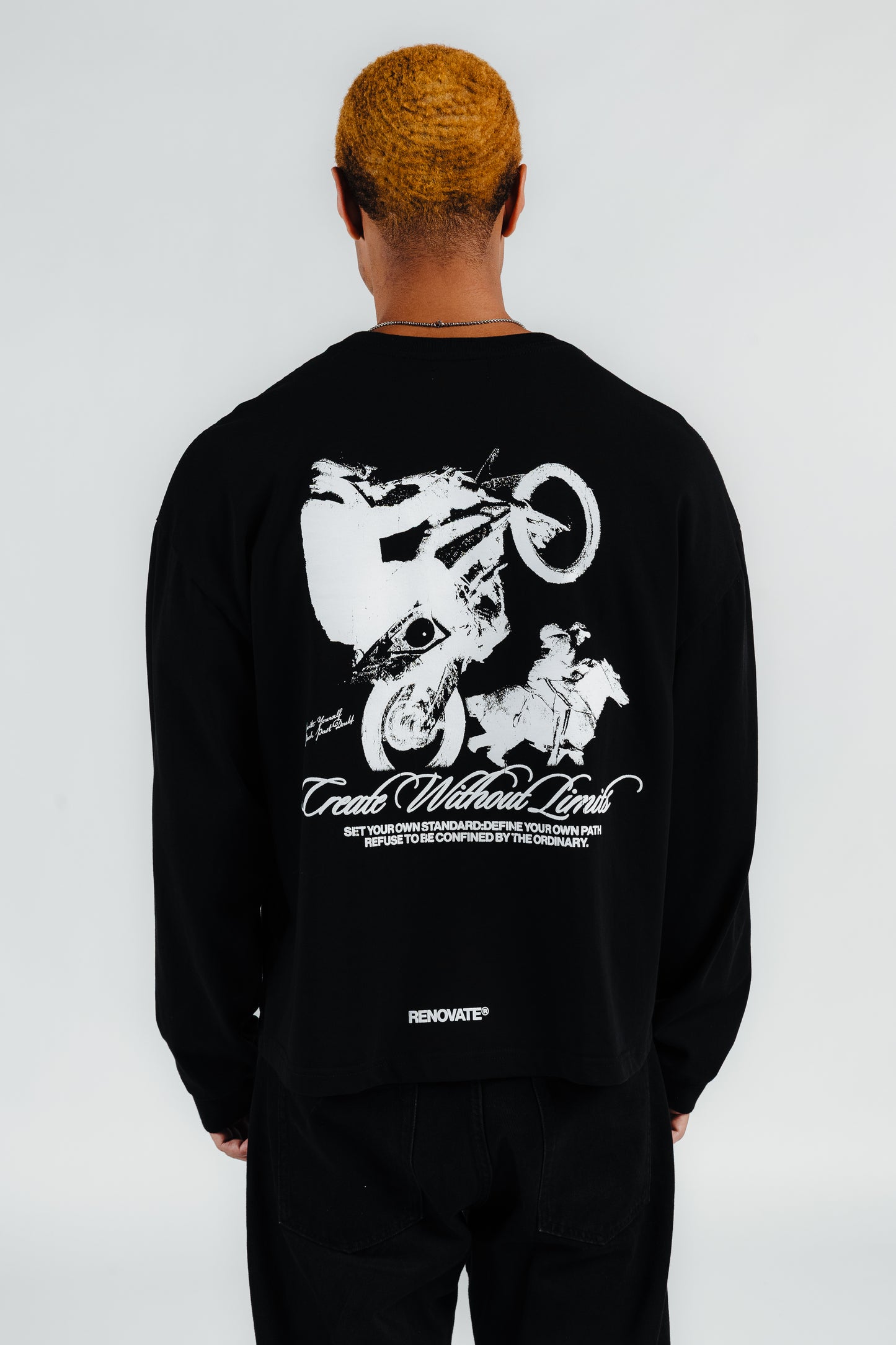 UNBOUNDED LONG SLEEVE - BLACK
