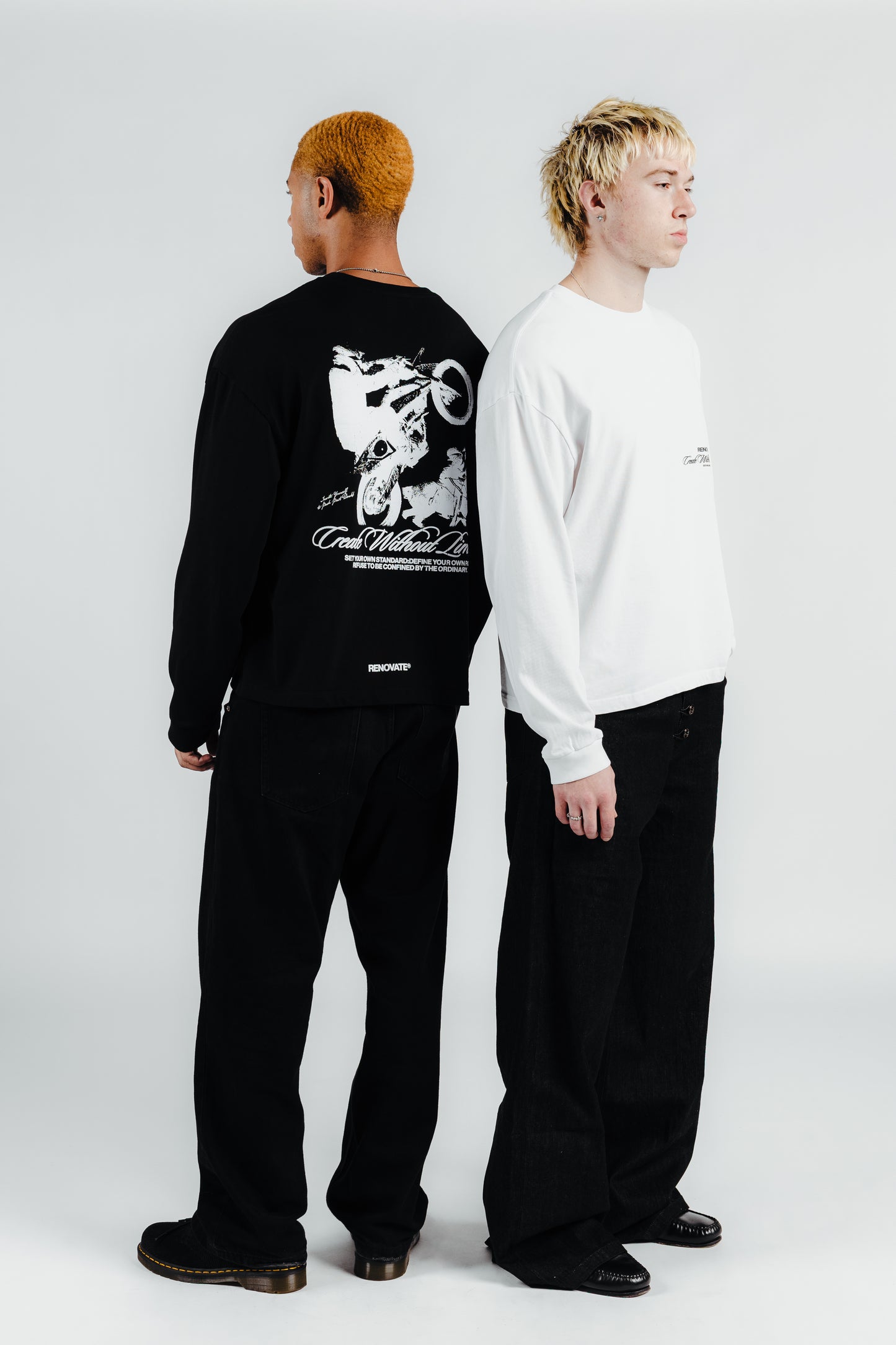 UNBOUNDED LONG SLEEVE - WHITE