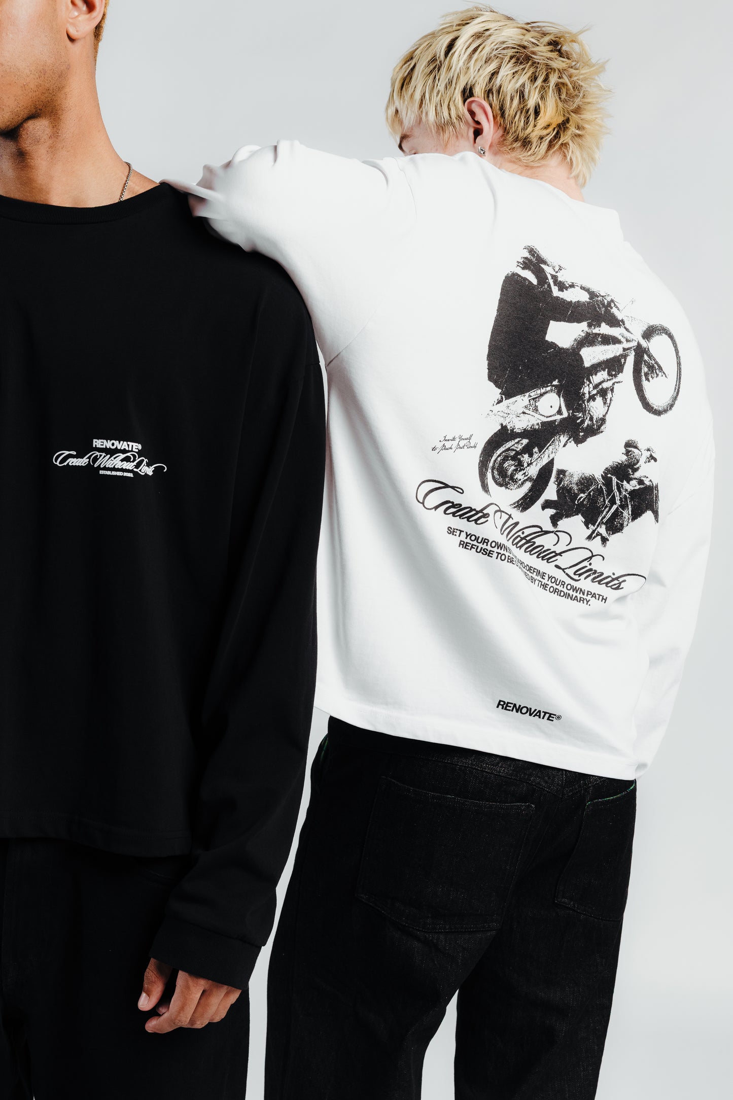 UNBOUNDED LONG SLEEVE - WHITE