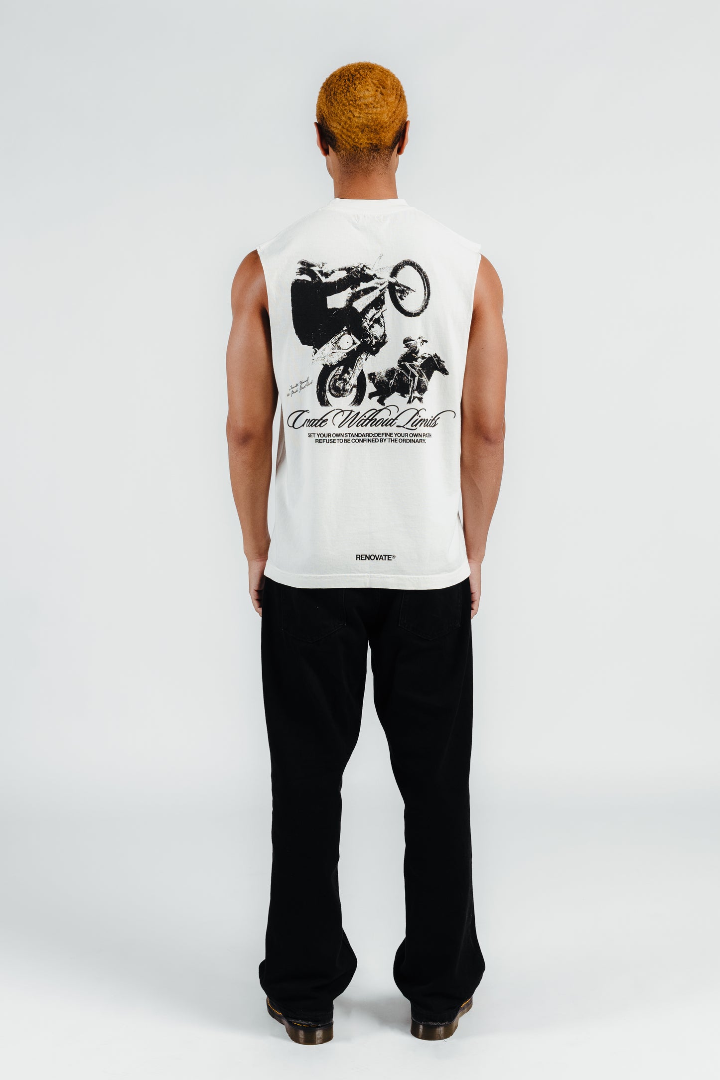 UNBOUNDED SLEEVELESS - OFF WHITE