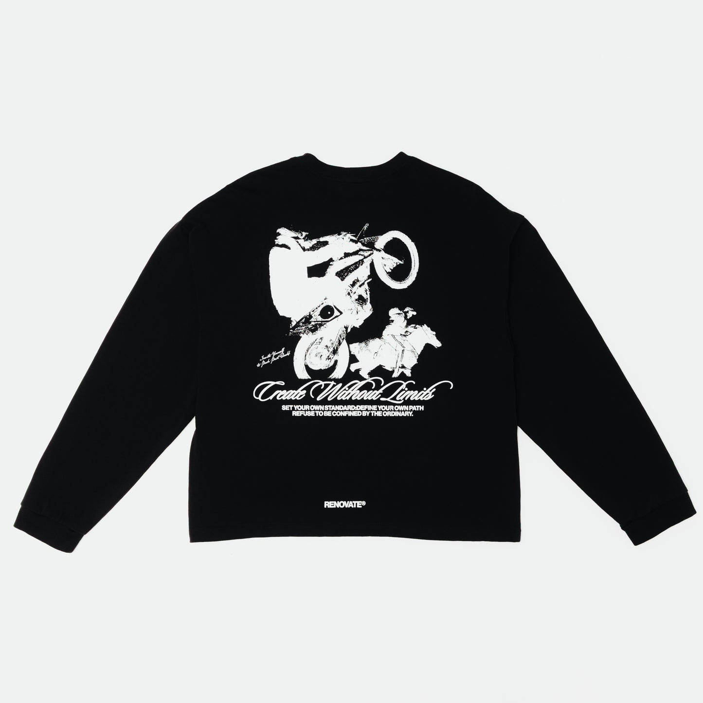 UNBOUNDED LONG SLEEVE - BLACK