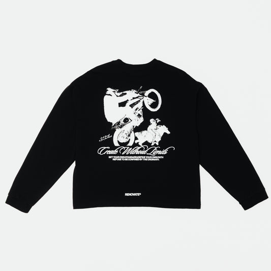 UNBOUNDED LONG SLEEVE - BLACK