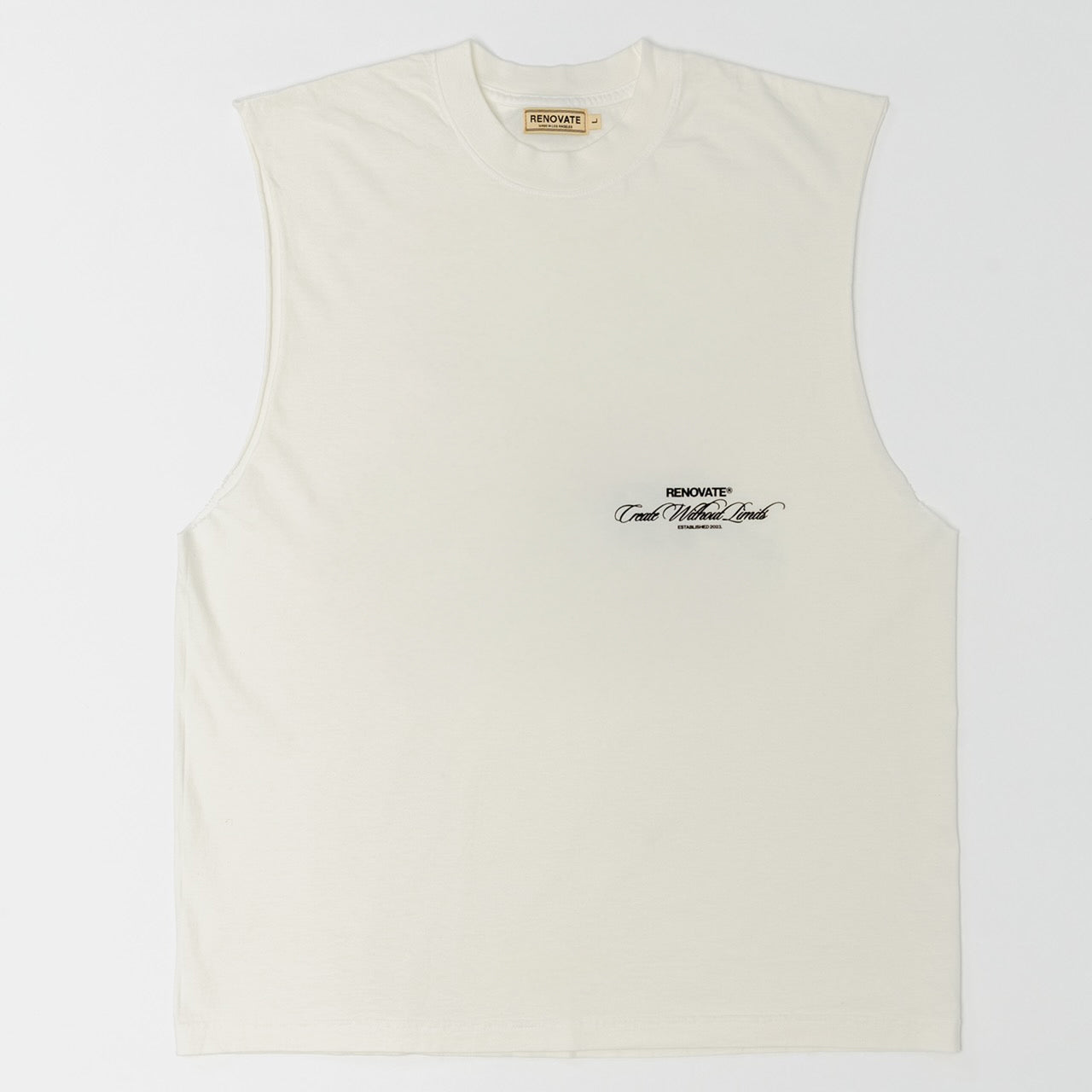 UNBOUNDED SLEEVELESS - OFF WHITE