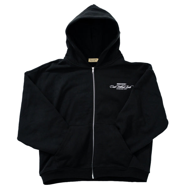 BASIC ZIP-UP - BLACK – RENOVATECLO